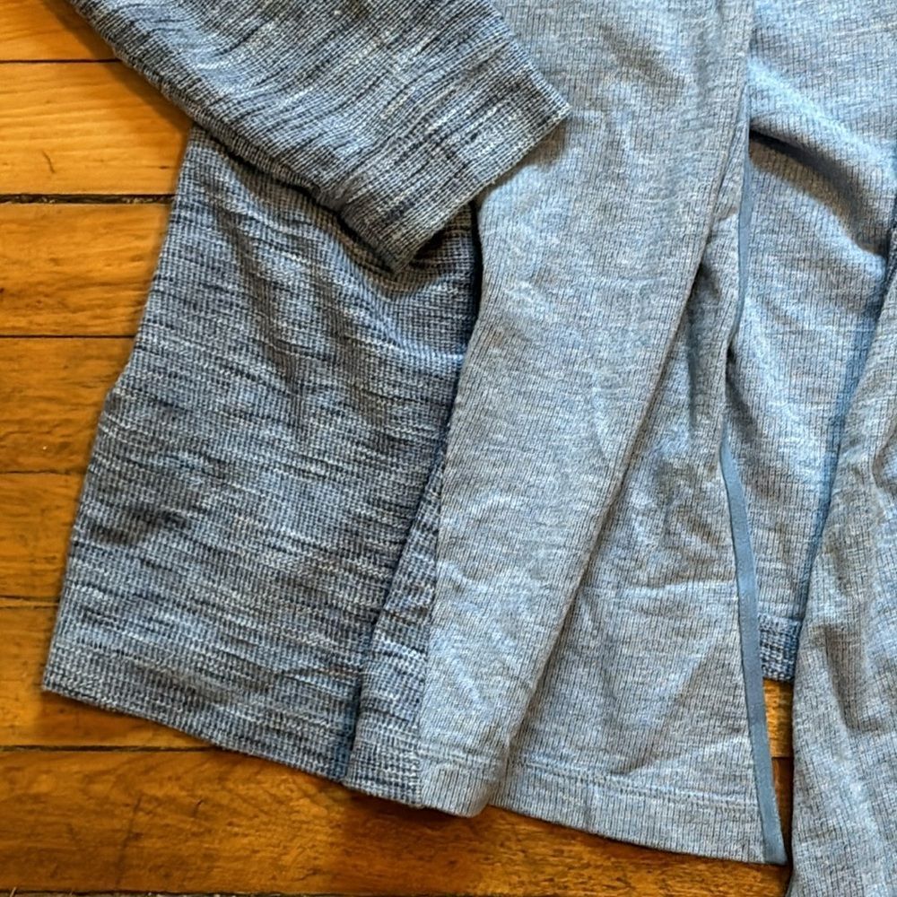 LL Bean Blue Knit Cardigan (Size Large) - Picture 3 of 6
